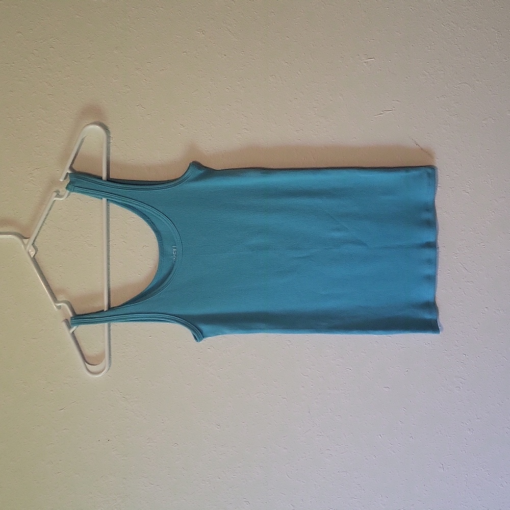 Blue tank top